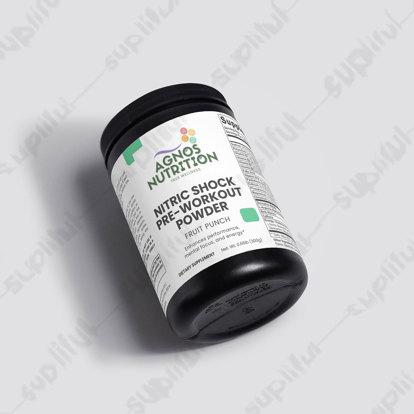 NITRIC SHOCK PRE-WORKOUT POWDER (FRUIT PUNCH)