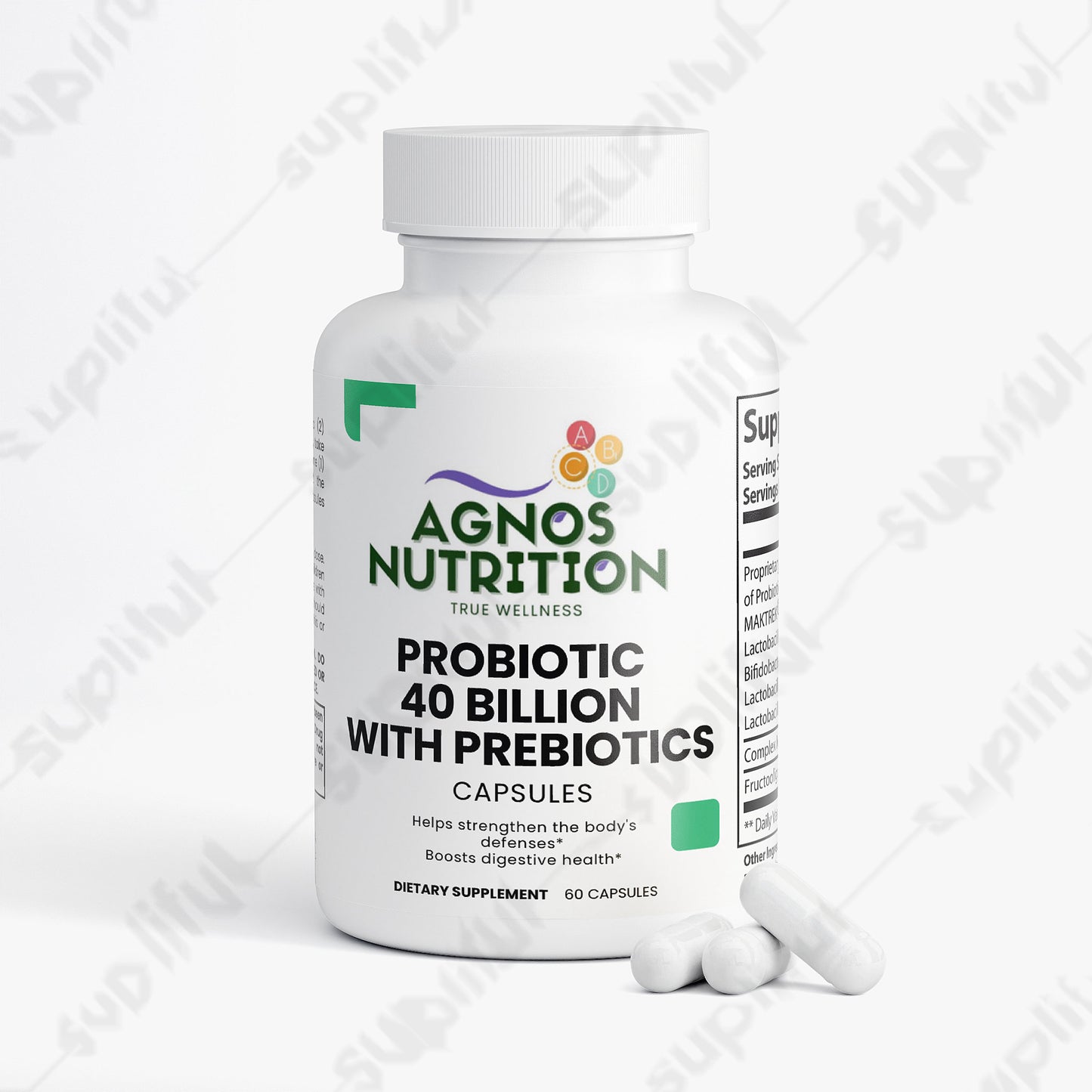 PROBIOTIC 40 BILLION WITH PREBIOTICS