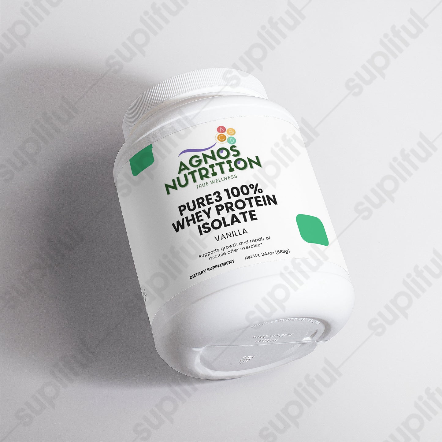 PURE 3 100% WHEY PROTEIN ISOLATE (VANILLA)