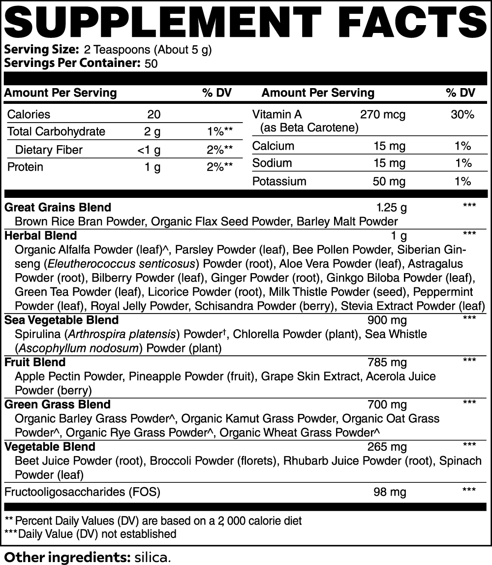 ULTRA CLEANSE SMOOTHIE GREENS